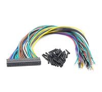 DSLRKIT 40-Pin GPIO Extension Cable Kit Color-Coded Tinned Solder Pins for Raspberry Pi (30cm Length)
