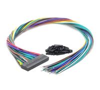 DSLRKIT 40-Pin GPIO Extension Cable Kit Color-Coded Tinned Solder Pins for Raspberry Pi (50cm Length)