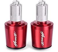 DSMBKS Motorcycle Hand Grips Bar End Plug Moto Handlebar Caps CNC For H-onda Hornet 900 600 CB600F CB 600F 1998-2014 Acessories,Red