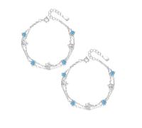 dsmrosp Double Layer Starry Sea Bracelet,To My Storm Sisters Friendship Matching Bracelets,Adjustable Stacking Couple Bra celet,for Gifts for Best Friend, Sisters