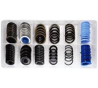 Dsnaduo 100Pcs 12 Types Metal Rubber Master Oil Drain Plug Gasket Assortment Kit Replace 097-021, 097-025, 097-035, 55196309, 097-116, 097-119, 097-115, 097-139, 097-146