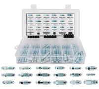 Dsnaduo 18 Types 90PCS Standard SAE & Metric Brake Caliper Screw, Brake Wheel Cylinder Screw Replace 30300 Brake Bleeder Screw Assortment, Bleeder Valve, Bleeding Screws, Bleed Kit