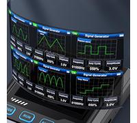 DSO-TC4 Digital Oscilloscope 10MHz 48MSa/s 3-in-1 Electronic Component Tester with Signal Generator Multimeter and Transistor Tester Device Circuit Analyzer Too
