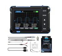 DSO153 Digital Portable Oscilloscope 2-in-1 with 1MHz Bandwidth and Signal Generator, 5MS/s Sampling Rate, 2.8" LCD for Field Testing and DIY Electronics(Upgraded)
