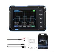 DSO153 Handheld Digital Oscilloscope with 5MS/s Sampling Rate, 1MHz Bandwidth and Built-In 0-10KHz Multifunction Signal Generator, 2.8-Inch LCD Display, Auto-Setup(A)