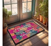 Dsoluuing Personalized Welcome Mat I Am Blessed Coming in and Going Out Doormat Home Alone Door Mat Playroom Furniture (Color : Colour, Size : 40X60CM)