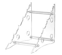 DSOPV Acrylic Risers Display Shelf, Acrylic Knife Display Stand, for Transparent knife holder for pocket knives, butterfly knives, daggers, etc (knives not included)