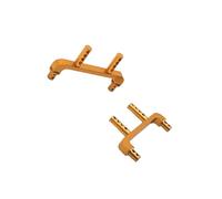 DSOUWEH 2x Aluminium Alloy RC Car Body Post Mounts Column For 1/18 Wltoys A949 RC Car Metal Upgrade Retrofit Housing Prop RC, Gold