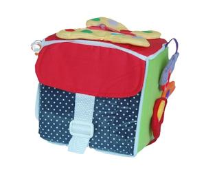 DSOUWEH Activity Cube Busy Board Toys Unique Soft Blocks Teaching Kids To Develop Essential Dress Skills While Enhancing Focus Patience Soft Blocks With