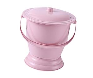 DSOUWEH Adjustable Portable Urinal with Multi-Purpose Ensures Clean and Comfortable Experiences for Everyone Household Urinal Bottle is Convenient to Carry , Red , 23.7x23x19cm