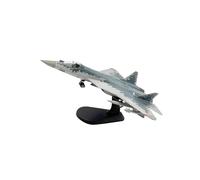 DSOUWEH Alloy Fighter Aircraft Plane Model With Stand Construction Display Item For Educational Settings 172 Scale SU-57 Diecast Model Planes For Display