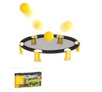 DSOUWEH Beach Volleyball Launcher Sports Game | Disc Toss Game With High Launcher Durable Plastic For Group Play At Park Or Beach