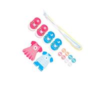 DSOUWEH Buttoning Game Shoelaces Threading Teaching Toys Promoting Skills