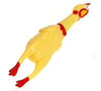 DSOUWEH Colorful Squeaky Chicken Toy To Brighten Dog’s Day With Unique Noise Features Shrilling Chicken Toy To Extra Fun Dog's Entertainment Squeeze And