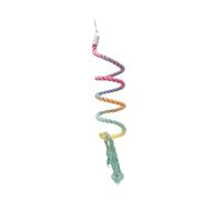 DSOUWEH Cotton Toy Bird Rope Perch Enhancing Interaction As Birds Climb Swing And Have Fun All Day Climbing Rope Is Made Of Cotton Toy Bird Cage Cage, Style C
