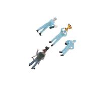 DSOUWEH Creativity With Unique 1/64 Diorama Figures Featuring Captivating Race Car Driver Figures And Scenic Essentials Game Characters Action DIY Layout