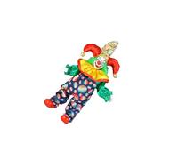 DSOUWEH Decorative Clown Doll With Retro Charm 25cm Movable Piece Parties And Events Fun Gift Idea And Looks Fantastic In Any Place 25cm Hand Painted Clown