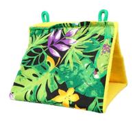 DSOUWEH Deluxe Hanging Bed Cozy Hammock Nest For Budgies And Other Small Pets Convenient For Birds And Pets To In And Out. There Are Two Hooks Parakeet