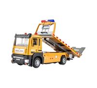 DSOUWEH Dynamic Tow Truck Toys For Children With Friction Powered Action Lights Sounds Interactive Learning Improve Hand Eye Coordination Construction