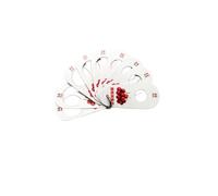 DSOUWEH Easy To Fruit Caliper Measurement Tool Measurer Focuses On Quick Measurement For Fresh Fruits Like Cherries Blueberries Sorting Classification Tool, Cherry, 10x4.5cm
