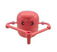 DSOUWEH Educational Cute Drawing Robot Toy For Kids Boys Girls Innovative Interactive Experience With 100 Word Cards Included Interactive Educational Drawing, pink, 110x110x125mm