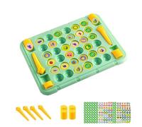 DSOUWEH Educational Fun Animal Flip Chess Memory Game Animals fruits 52pcs