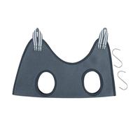 DSOUWEH Fleece Restraint Bags Bathing Trimming Helper Promises Longevity And Efficacy In Pet Grooming Setup Exposing Four Feet And Head Pet Grooming Hammock, gray, M