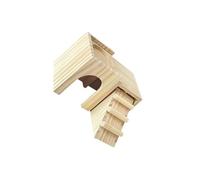 DSOUWEH Gerbil House Cage Accessories Offering Spacious Areas For Active Play Rest And Safe Hideaways Allowing Pet To Breathe And Move Freely Enjoy