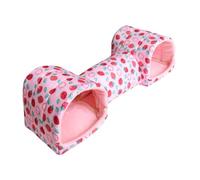 DSOUWEH Guinea Pig Tunnels Sturdy Toys Small Tunnel Home Comfortable Space For Small Pets Happiness Offering Warm Environment Where Can Sleep Or Play