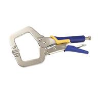 DSOUWEH Heavy Duty C Clamp Locking Plier Featuring Grip Vise Adjustable Opening Home Workbench Applications Which is Comfortable to Hold Grip Vise Locking