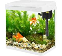 DSOUWEH High Clarity Glass Betta Tank 2 Gallon Fish Tank With Three Stage Filtration System And LED Features Energy-efficient Small Fish 5 Gallon Complements