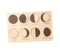 DSOUWEH Interactive Learning Moon Phases Puzzle Toy Enhances Cognitive Skills Group Play And Family Bonding Helping Children Develop Social Skills And