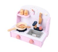 DSOUWEH Kitchen Cooking Toys With Simulation Engaging Interactive Pretend Play Adventures For Young Learners Simulated Stoves Kitchen Playset With Cooktop