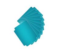DSOUWEH Organizer Trading Card Pages Game Cards Managed Clean And Ready Providing Efficient Storage Options Anytime Accessories Supplies Index Greeting Card, Lake Blue, 9.3x6.8cm