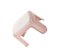 DSOUWEH Plastic Step Stool Nordic Style Thick Adults Children Shoe Changing Home Anti-Skid Pad Furniture Bench Bathroom Toilet, Pink, L