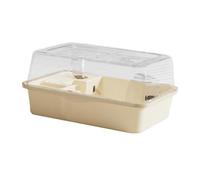 DSOUWEH Portable Small Animal Cage Habitat With Ventilation Openable Top Ensures Living Space For Hamsters Sugar Gliders And Hedgehogs Small Animal Cage With