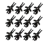 DSOUWEH Realistic Hook Details For HO 187 Model Trains Metal Couplers For Enhanced Realism Each Pack Contains 12 Pcs Ho Scale Hooks Knuckle Spring Couplers , black , L