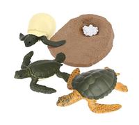 DSOUWEH Simulation Sea Animal Turtle Life, sea turtle 2124, 5.7x6.5x1.8cm