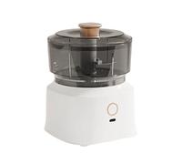 DSOUWEH Stainless Steel Food Processor With Compact Size Convenient To Stainless Steel Blade Is Healthier Food Mixer Kitchen, white