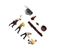 DSOUWEH Striking Diorama Figures Model Trains Scale Painted People Figures Relevant To Miniature Railway Themes Model Trains Scale Painted People S