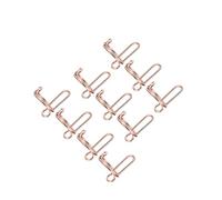 DSOUWEH Stylish Acrylic Nail Rings Set Adjustable Non Tarnish Unique Gift For Fashion-Conscious Women Suitable For Enhancing Manicure Or As Unique Accessory, rose gold