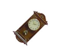 DSOUWEH Timeless Dollhouse Miniature Accessories Invoking Kids Dreams Through Engaging Pendulum Clock Decor Elements 1/12 Mini Wooden Dollhouse Miniature