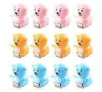 DSOUWEH Track Slide Toys Educational Race Set Toys 12 pcs bear 2.5x2.5cm