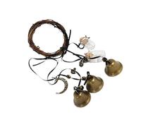 DSOUWEH Vintage Witch Wind Chimes Unique Style Wide Application Magical Wind Chimes Hanging Wind Chimes Witches Bells Meaningful