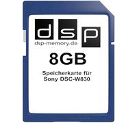 DSP Memory Z 4051557425682 8GB Memory Card for Sony DSC-W830
