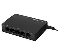 DSP2-1005-12V Ethernet Switch RJ45 Female x5 Black 10Gbps LANBERG