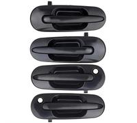DSPOLIMV Car Exterior Handle Compatible with CR-V for EX for LX for SE 2.0L 1997 1998 1999 2000 2001 Black Car Outside Exterior Door Handle Auto Parts 72640-ST0-003(Set 4 Pcs)