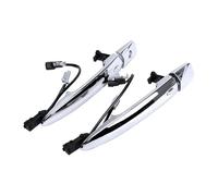 DSPOLIMV Car Exterior Handle Compatible with Nissan for Murano for LE S SL 2009 2010 2011 2012 2013 2014 Front Chrome Exterior Outside Door Handles 806451AA0A