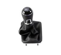 DSPOLIMV Compatible with VW for Passat B8 2014 2015 2016 2017 2018 2019 2020 2021 2022 2023 5/6 for Speed Manual Transmission Gear Shifter Lever Knob Car Gear Shift Knob(6Speed)