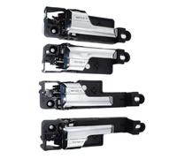 DSPOLIMV Inner Handle Side Compatible with Fusion 2006 2007 2008 2009 2010 2011 2012 4PCS Inside Interior Door Handle Chrome Front Rear Left Right
